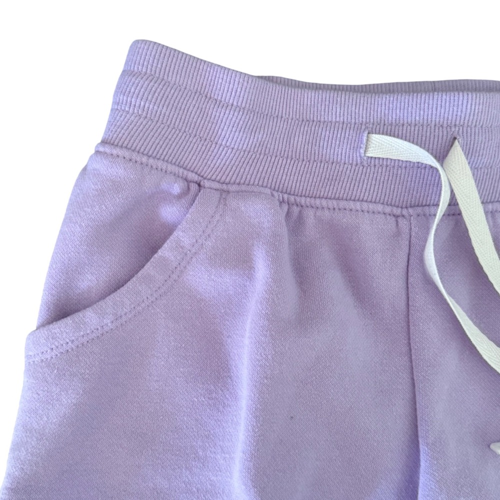 Cat Jack Toddler Girls Lavender Cloth Shorts Drawstring Pockets Size S 6/7 - Picture 4 of 5